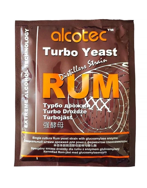 Турбо дріжджі для рома Alcotec Rum Turbo yeast - Алкотек Ром - Великобританія, фото 1