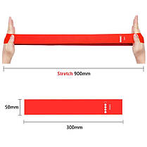 Фітнес резинки Fitness Loop Bands набір 5 шт, Петлі опору, Еспандери, Петлі опору, фото 4