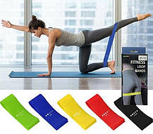 Фітнес резинки Fitness Loop Bands набір 5 шт, Петлі опору, Еспандери, Петлі опору, фото 5