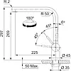 Змішувач для кухонної мийки Franke Atlas Neo 115.0681.241, фото 2