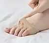 Жіночі напів-носки з пальцями від натоптнів Invisible Socks LY-398 | Ортопедична подушка для стопи, фото 6