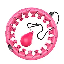 Хулахуп Big box, Складаний Масажний Smart Обруч для схуднення, Складний Масажний Smart Обруч, фото 2