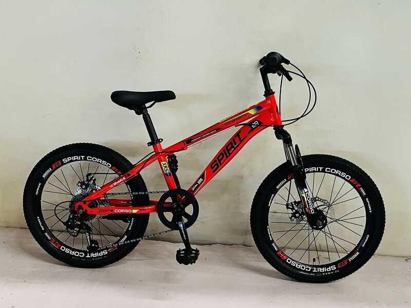 Велосипед Спортивний CORSO SPIRIT 20" дюймів TK - 20697 (1) рама сталева 12``, 7 швидкостей Shimano, зібран на 75%