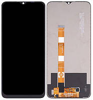 Дисплей для Realme C35, Narzo 50A Prime із сенсором чорний