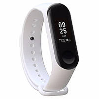 Ремінець для фітнес браслета Xiaomi Mi Band 3 і 4 білий, фото 4