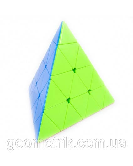 Пірамідка QiYi Master Pyraminx 4x4 stickerless | Пірамідка 4х4 без наліпок