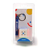 GAN 330 Keyring stickerless | Брелок Кубик Рубіка 3x3 Ган без наліпок 3 см, фото 5