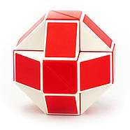 QiYi Rubik's Snake 60 pcs red | 105 cm | Змійка Рубіка 60 елементів | червона | 105 см, фото 9