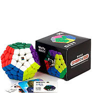 Meilong Magnetic Megaminx stickerless | Мегамінкс Мэйлонг Магнітний без наліпок, фото 3