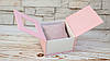 Рожева коробка Pandora для браслета або наручного годинника з рожевою подушкою, фото 4
