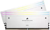 Пам'ять для настільних комп'ютерів Corsair 32 Gb (2x16GB) DDR5 6400Mhz Dominator Titanium Rgb