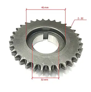 Шестерня Z-32 до редуктора 3+1