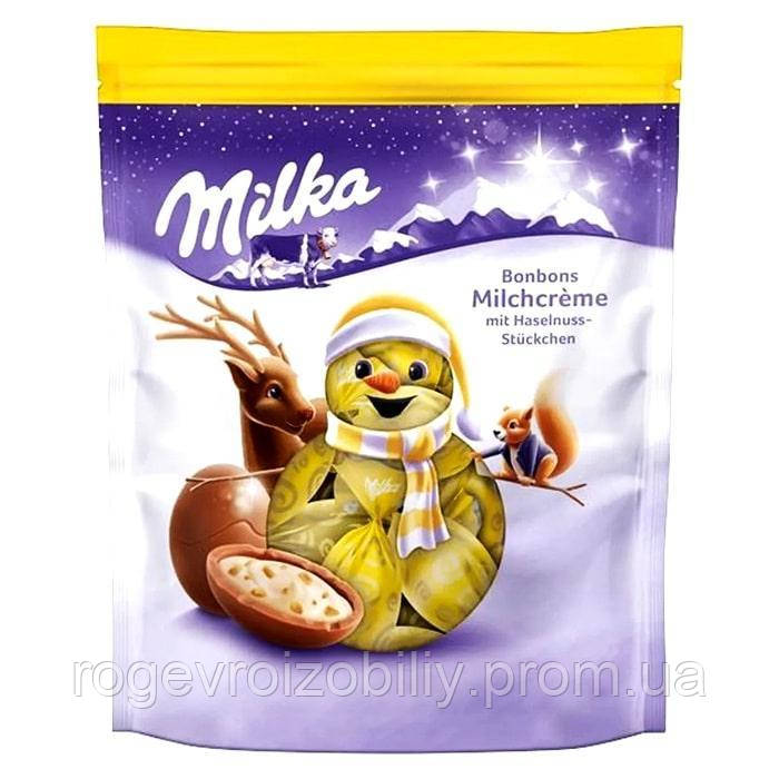 Цукерки Milka Milchcreme у формі яйця 86 гр