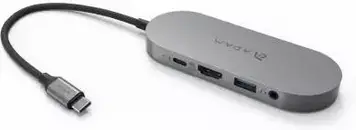 Док-станція Adam Elements CASA Hub S USB-C PD USB-A HDMI SSD 480GB (AEAAPADHUBS480GY)