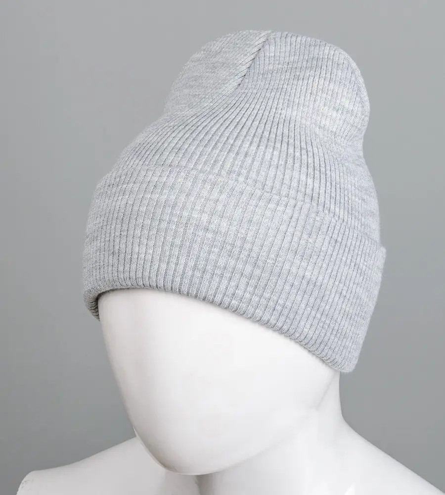 Базова подвійна з відворотом "Резинка" (231212), Св. Сірий, фото 1