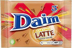 Шоколад Daim Caramel LATTE 84 г.3шт.