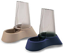 Диспенсер для корму або води Acqua Nuvola для котів і собак, синій або бежевий, 650 мл, ціна за 1 диспенсер (29.30)