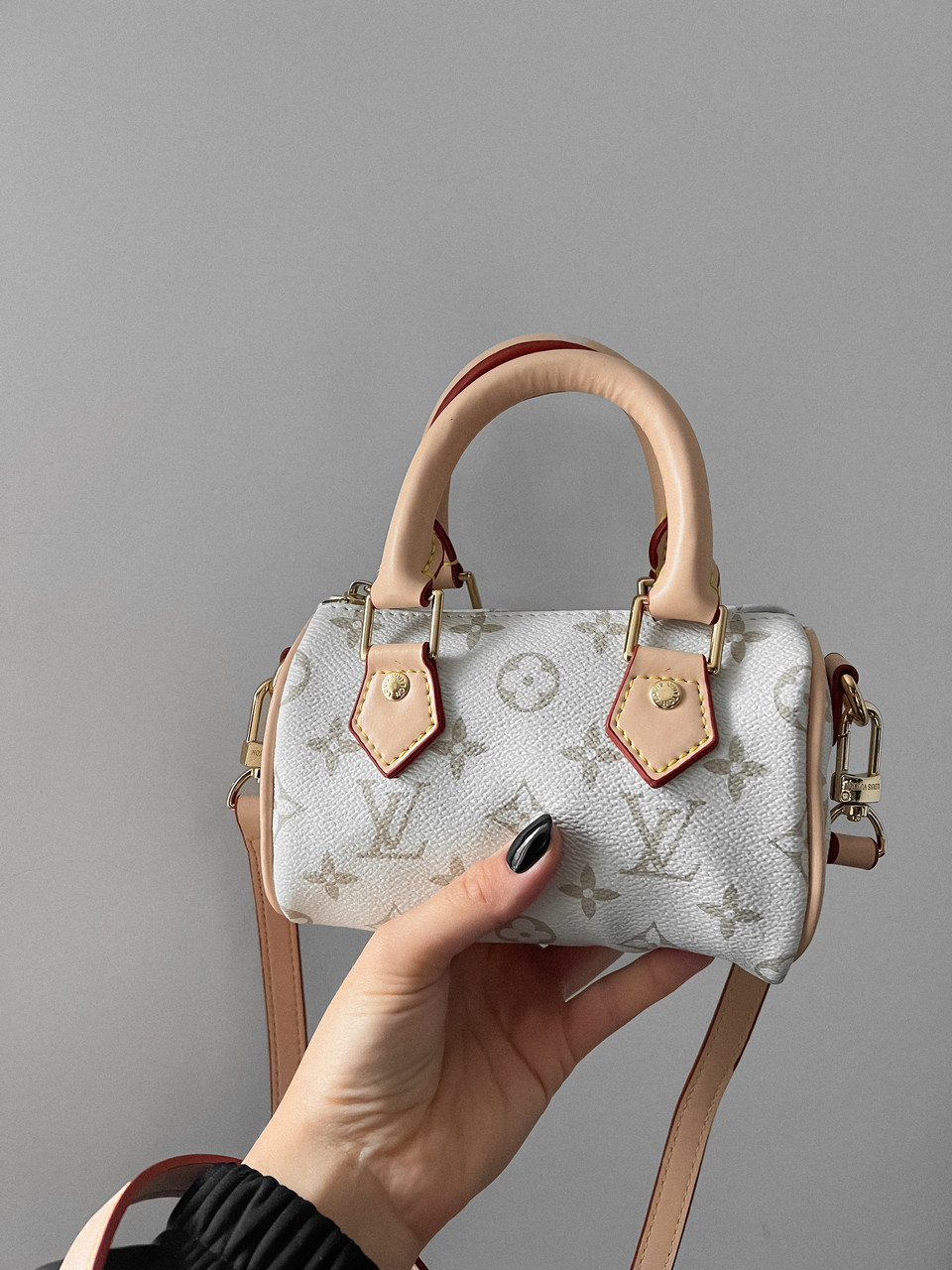 Жіноча сумка Луї Віттон біла Louis Vuitton White Speedy Mini