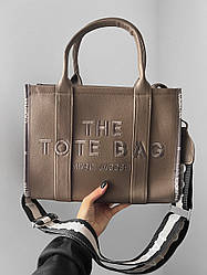 Жіноча сумка шоппер Марк Джейкобс коричнева Marc Jacobs Brown Tote Bag