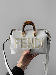 Жіноча сумка Фенди сіра Fendi Gray