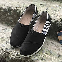 Мужские летние черные эспадрильи Toms, Турция