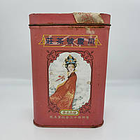 Выдержанный Чай Шу Пуер 1991 год Коллекционный Спелый Чай в Железной Банке 230 г