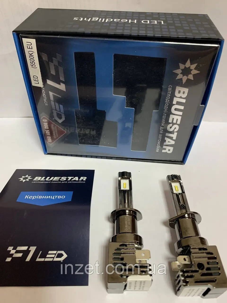 Світлодіодна лампа BS F1 LED H7 (5500K) Bluestar