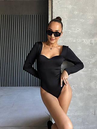 Ефектне жіноче боді з чашками push-up Sl5782, фото 1