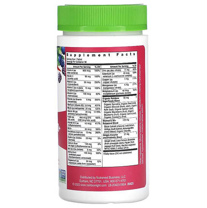 Мультивітаміни для жінок 50+ Rainbow Light Women's One 50+ 90 veg tabs, фото 3