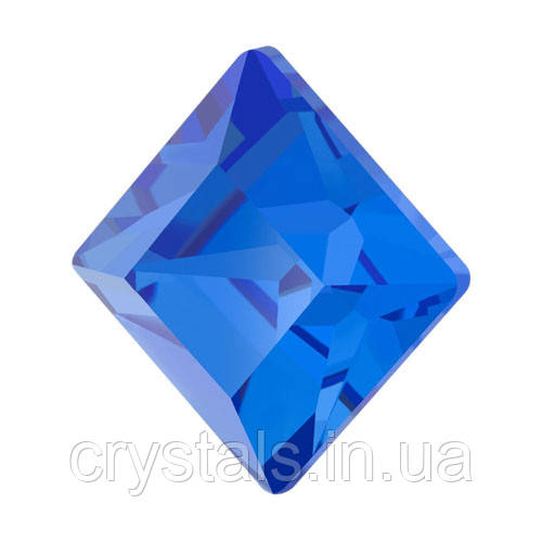 Квадрати Preciosa Maxima (Чехія) 4х4 мм Sapphire, фото 1