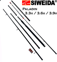 Фидер SIWEIDA Paladin 3.3м / 3.6м / 3.9м (3 в 1) тест 120г