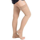 Компресійні панчохи з відкритим носком 1 клас компресії 18-21 мм рт ст W1303 Wingmed Туреччина, фото 4