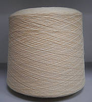 Бавовняна пряжа для в'язання в бобінах 20/2 (Туреччина) № 30005 ТОПЛЕНЕ МОЛОКО