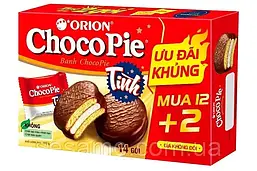 Чокопай ChocoPie Orion шоколадне печиво 462 г 12+2шт (В'єтнам)