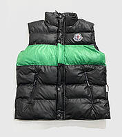 Чорна жилетка бренду MONCLER( Туреччина)