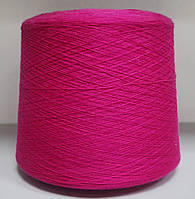 Бавовняна пряжа для в'язання в бобінах 20/2 (Туреччина) № 30404 МАЛИНА