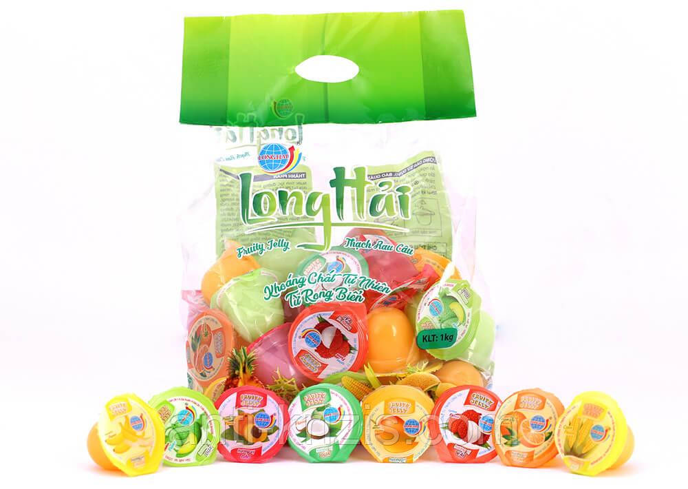 Фрукти в желе в стаканчиках Long Hai 910 г (В'єтнам)