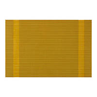 Виниловый коврик на стол 45x30 см горчичного цвета