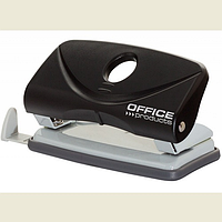 Дырокол на 10 листов пластиковый черный, ТМ OFFICE PRODUCTS