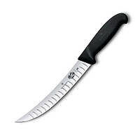 Нож кухонный Victorinox Fibrox Butcher для мяса 25 см Black Vx57223.25D