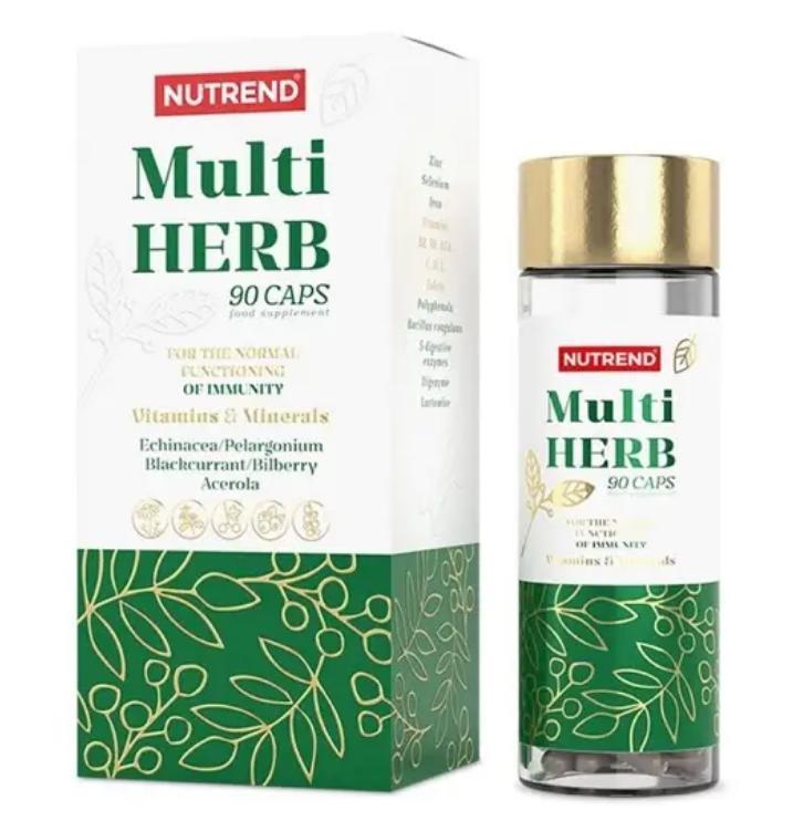 Вітамини Nutrend Multiherb Caps 90 капсул