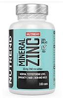 Мінеральний цинк Nutrend MINERAL ZINC 100% Chelate 100 капсул