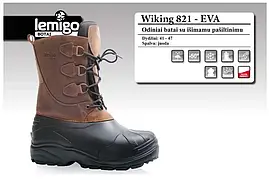 Зимові черевики Lemigo Wiking 821 р.47, фото 3