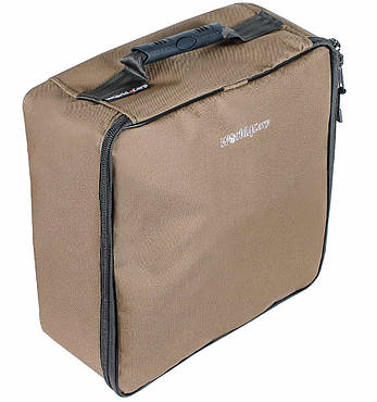 Сумка для катушек, Чехол для 4-х катушек, Чехол для катушек World4Carp REEL BOX Large 4 Coyote, фото 4