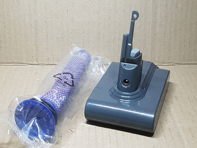 Аккумулятор для пылесоса Dyson SV11 V7 4000 мАч, 21,6 В. 86.4Wh (ID ...