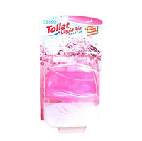 Блок для унитаза гелевый Tesco toilet liquid rim block Pink 55мл