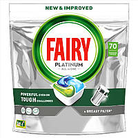 Капсулы для посудомоечных машин Fairy Platinum 70 шт.