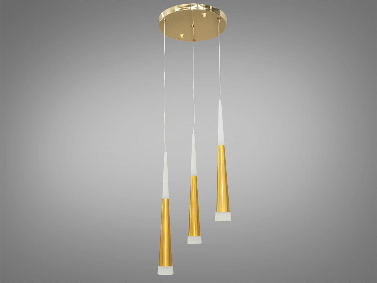 Світлодіодна люстра підвісна 14W Diasha 3002/3G, фото 1