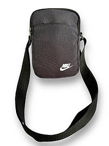(20*14*8.5)Спортивні барсетка Nike 4-віддела нейлонова меланж тканинна сумка для через гурт
