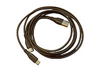 Кабель USB C и Micro USB кабель 2в1 длиной 1 метр